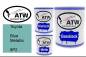 Preview: Toyota, Blue Metallic, 8P2: 1L Lackdose + 1L Klarlack + 500ml Härter - Set, von ATW Autoteile West.